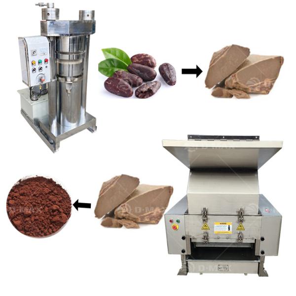 Stainless Steel Cocoa Bean Processing Line for Cacao Powder Manufacturing Machine