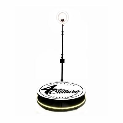Selfie 360 Video Booth Wedding Automatic Portable 360 Rotating Camera For Party