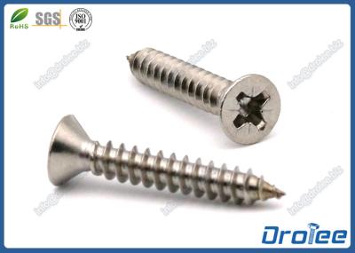 Stainless Steel 304/316 Pozi Drive Flat Head Self-tapping Sheet Metal Screw