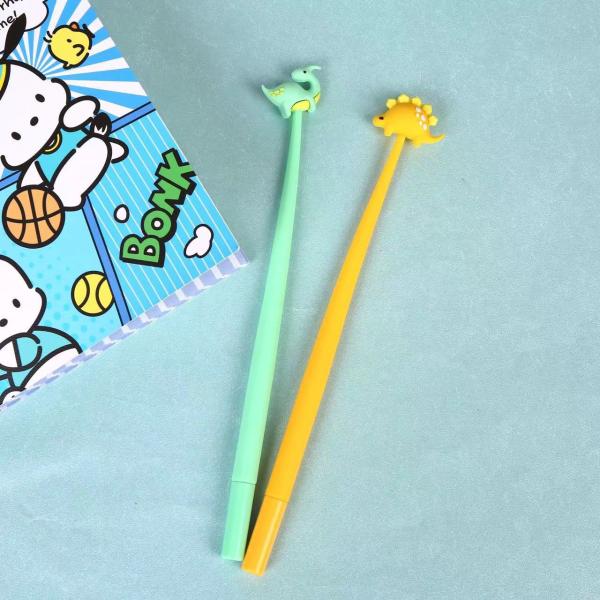Cartoon Dinosaur Neutral Pen Silicone Cute Personalized Promotion Gel Pen