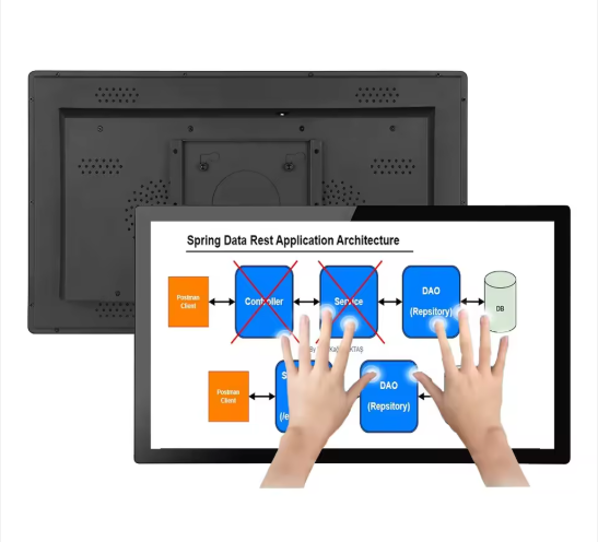 Linux Optional 10.1-32'' Open Frame Touch Panel PC With Contrast Ratio 800:1 To 1000:1