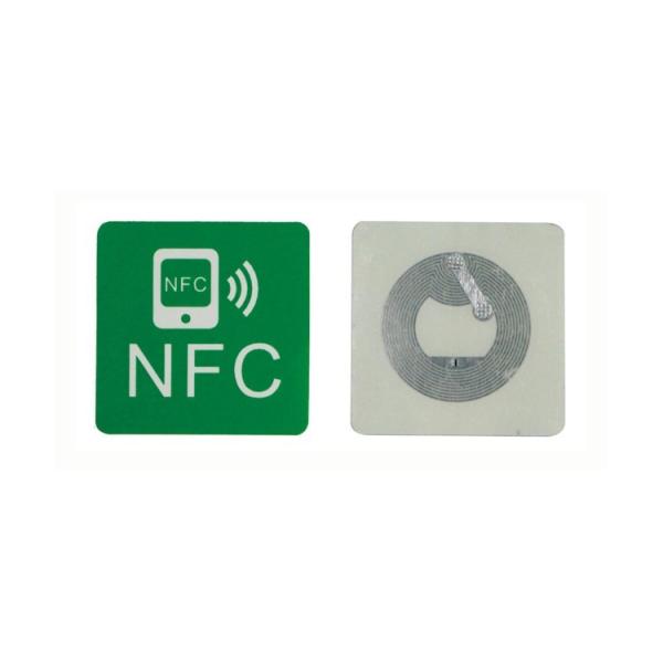 OEM 213 Chip Patrulla de plástico RFID NFC etiqueta adhesivos 13,56mhz a prueba de agua