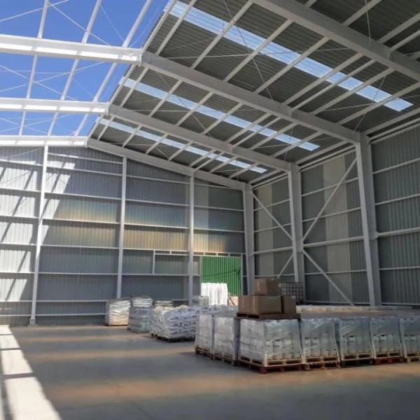 Industrial Pre Engineered Aircraft Hangars H Beam Steel Airplane Hangar With Door