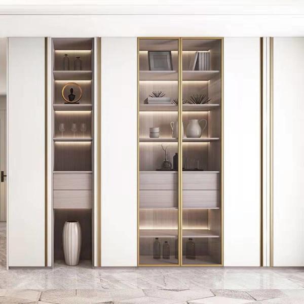 High Glossy And Matt 70cm Living Room Furniture Plywood Wardrobe And Dressing Table