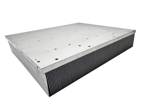 Aluminium Custom Skived Fin Heat Sink Energy Storage System Photovoltaic Wind Electricity