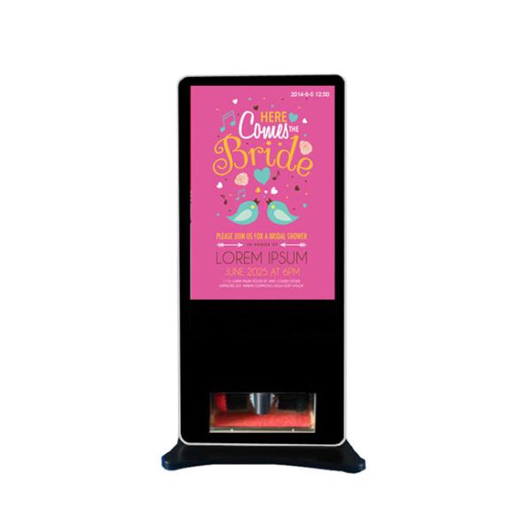 Digital Signage Kiosk 42 Inch Touch Screen Monitor Circulation Play Mode