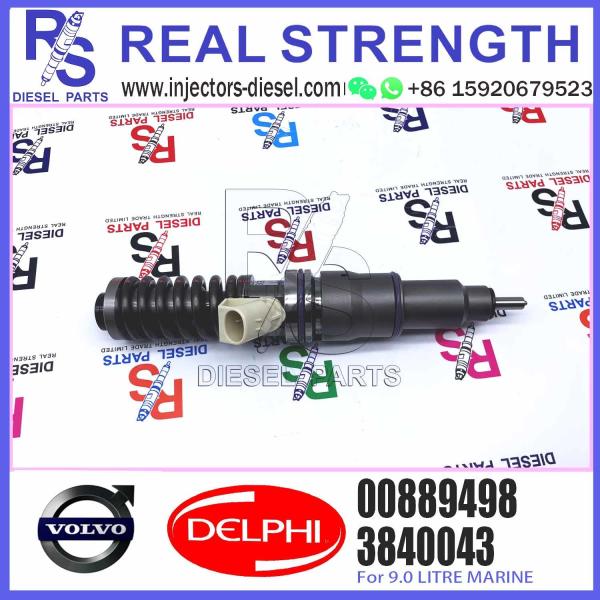 Injecteur commun 3840043 de rail de gazole 889498 00889498 pour la nouvelle technologie E1