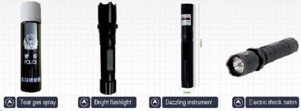 Multifunctional stun baton, can be used as flash light,stun baton,blazing instrument and s