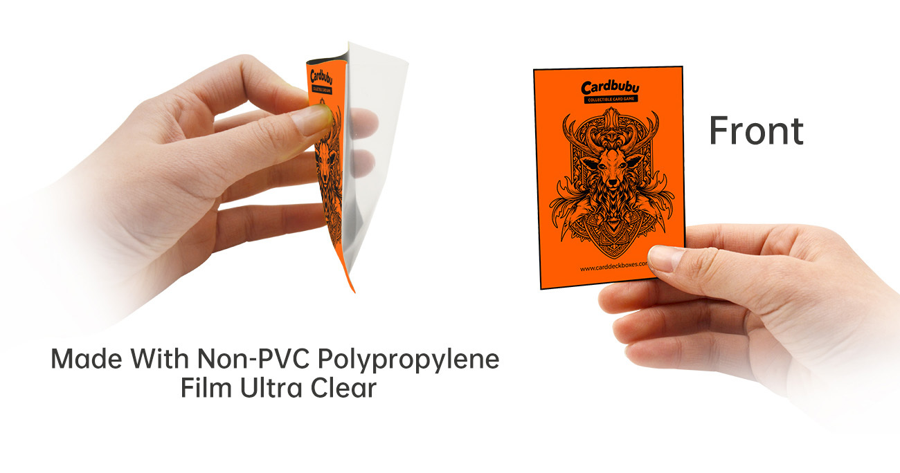Custom Card Sleeves for TCG Games Bulk Trading Card Sleeve Manufacturer
