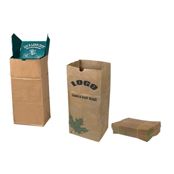 Лужайка отказывает бумажный мешок 300mm квадрата лужайки Multiwall Kraft нижний 400mm 900mm