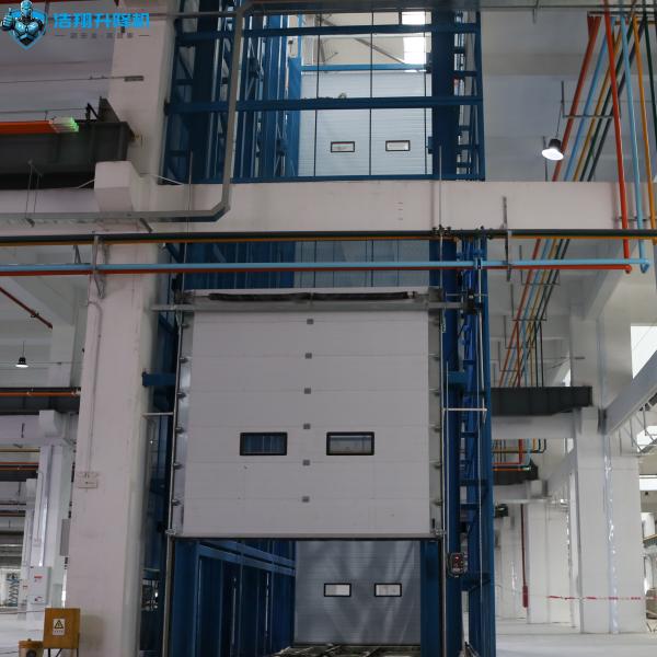 Hydraulic Guide Rail Cargo Lift 1000-15000kg Capacity