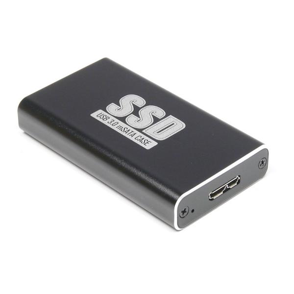 mSATA SSD to USB 3.0 External Drive Case Enclosure for 50x30mm mSATA SSD