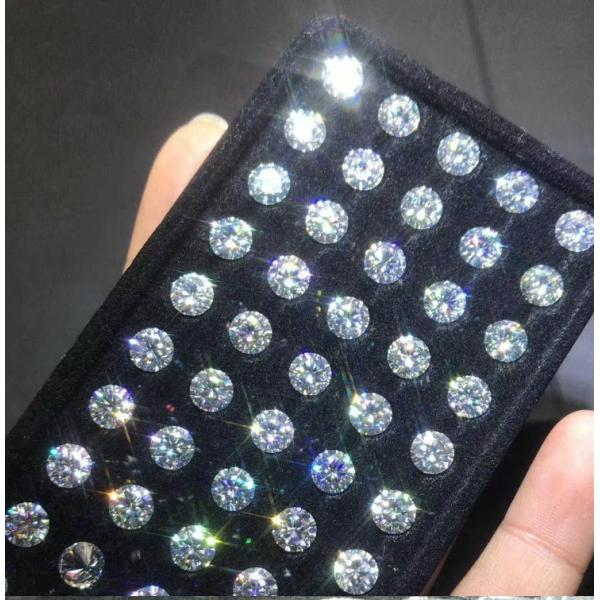 Wholesale Loose Moissanite Diamond GRA Stones D EF Color 1mm-8mm For Make Jewelry