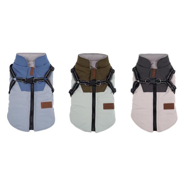 Function Warm Comfortable Waterproof Turtleneck Dog Winter Coat for Small Medium Dogs