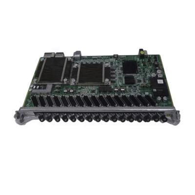 ZTE EFTL 16 Port 10GE EPON service board with 16 symmetric PR30 modules applied