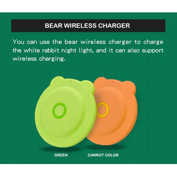 Controle de toque Custom Casa Decorativa Luz luminosa Coelhos Lâmpada Animal Luz noturna LED