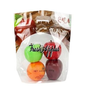 Agriculture Industrial Composite Zipper PP Bags Fresh Vegetables Packaging Recycle Fruit Packaging Pouch Stand Up Bag Vegetable Packaging