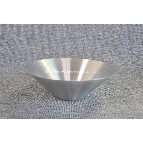 Eco-friendly reliable breakfast fruit food tray for family 304 stainless steel decorative table fruit bowl