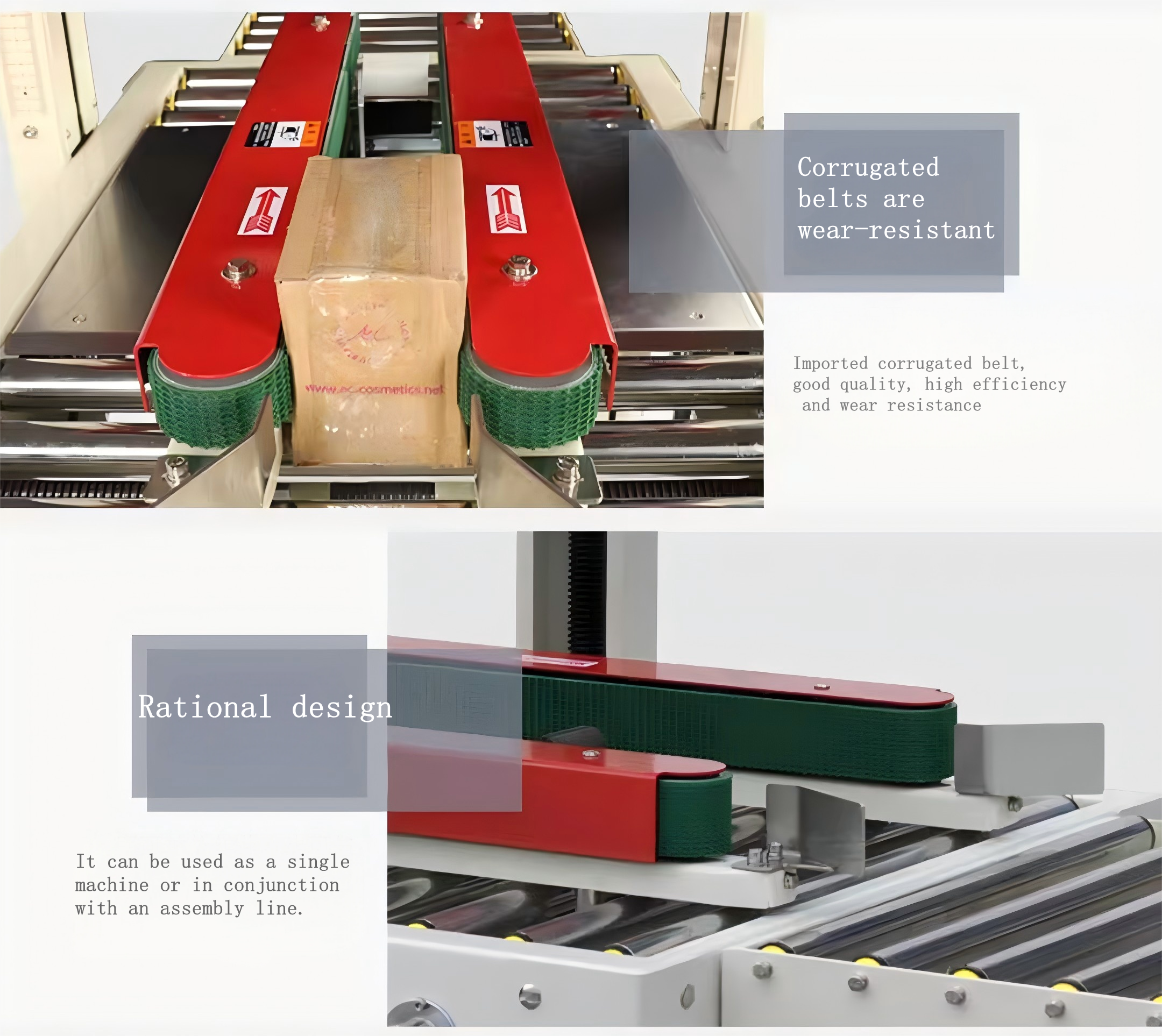 Semi-automatic Carton Sealer with High Productivity and Easy Operation for Efficient Box Folding and Sealing