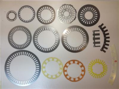 Automatic Interlock Electrical Steel Laminations , Laminated Steel Stator Core