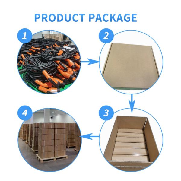 EV Charging Cable European Standard 11kw 22kw 16A 32A Type2 To Type2 Charging Cable