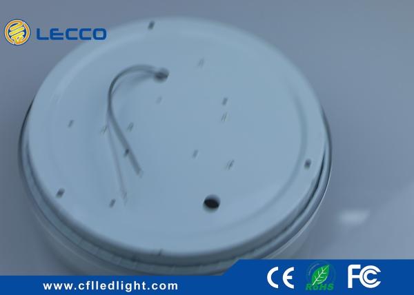 6400 K High Power LED Ceiling Lamp Round Shape 12W Aluminum Frame