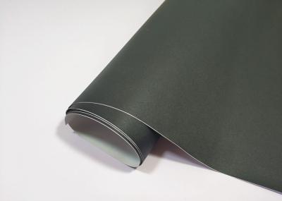 Black Solid Color Self Adhesive Wallpaper Waterproof For Restaurant And Pub