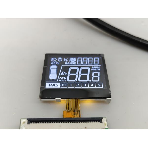 Продажи завода 7 сегмента VA COG LCD модуль настраиваемый негатив для электрического велосипеда