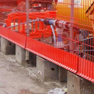 Galvanizado e o Pvc revestiu o fio horizontal dobro Mesh Fence 868/656