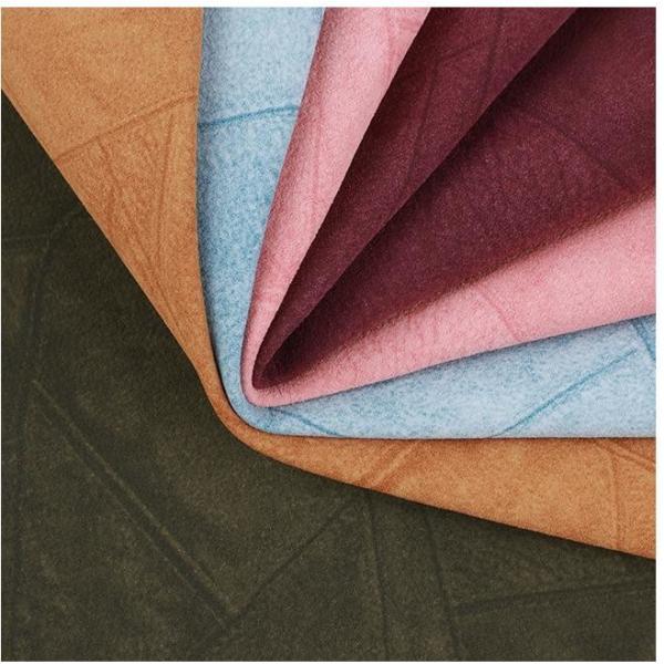 Denim Check Garment PU Leather Waterproof Washable Cotton Bottom