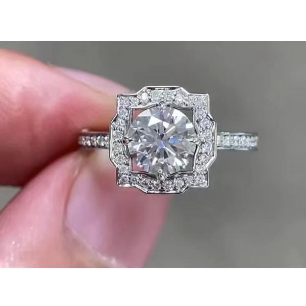 Лабораторно изготовленные бриллианты ювелирные изделия Лабораторно выращенные бриллианты ювелирные изделия круглые бриллиантовые кольца