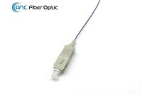 Atenuador 5dB 6dB comprimento de onda do teste 1310nm/1550nm de 10dB da fibra ótica do LC APC