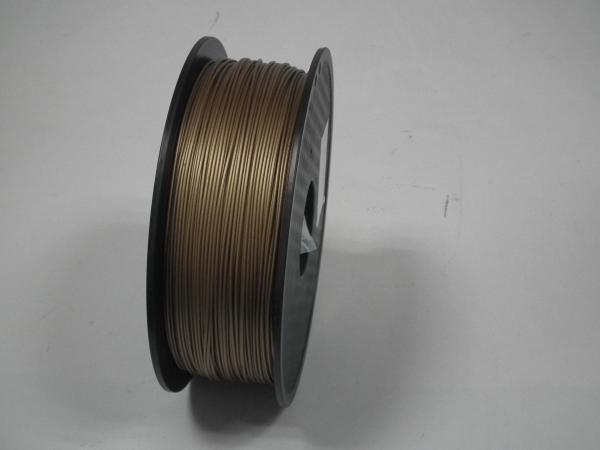 1.75mm 2.85mm 3mm Bronze 3D Printer Filament , FDM 3d Printer PLA Bronze Filament