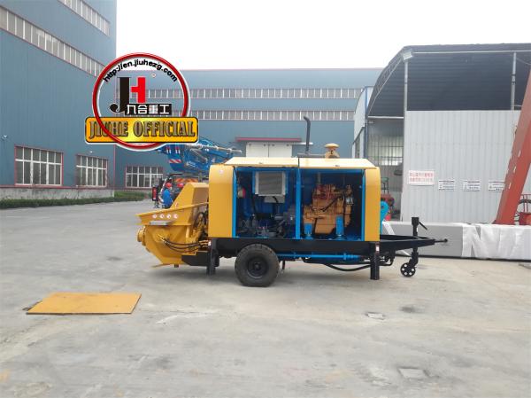 Best Quality Diesel Engine Concrete Pumps Trailer 50m3 Concrete Pump Hydraulic Concrete Pumping Machine