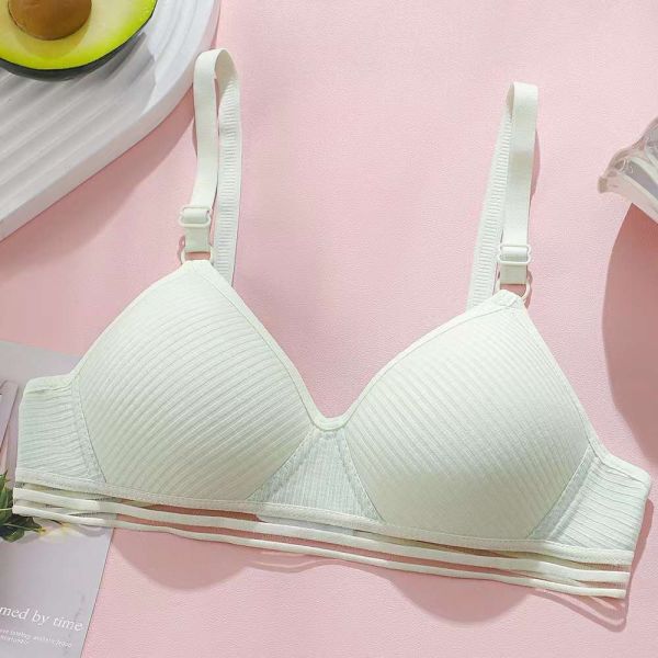 Female High Quality AB Cup Bra Small Breast Underwear Sports Thin Small Quality Wholesale Bra for Women