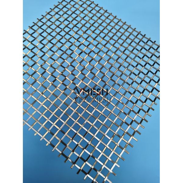 Stainless Steel Metal Architectural Cooper Gold Bronze Interior Design Curtain Decorative Woven Metal Mesh Curtains