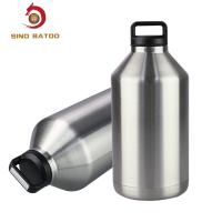 El vacío de la tapa del tornillo aisló los gruñidor, FDA botella de agua de acero inoxidable de 1 galón
