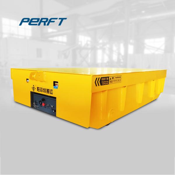 Overseas Service Heavy Load Automatic Transfer Carts for Steel Factory