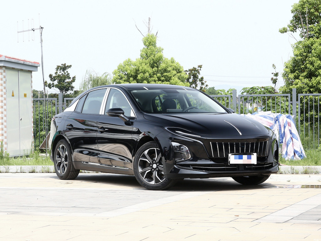 Используемый автомобиль привода переднего колеса средства EV положительной величины 605km Hongqi E-QM5 2023
