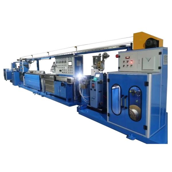 HH-25mm ETFR / FEP / PFA Wire And Cable Extrusion Machine 0.25-1.5mm