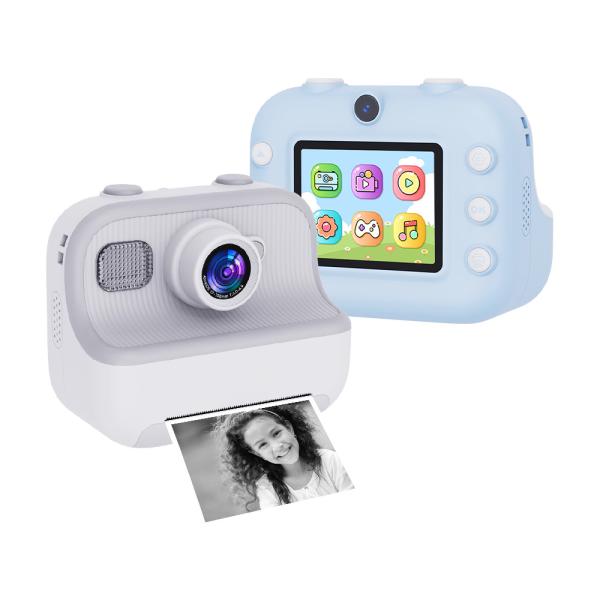 2.4Inch Screen Mini Inkless Printer Portable Digital Camera Kids Gift