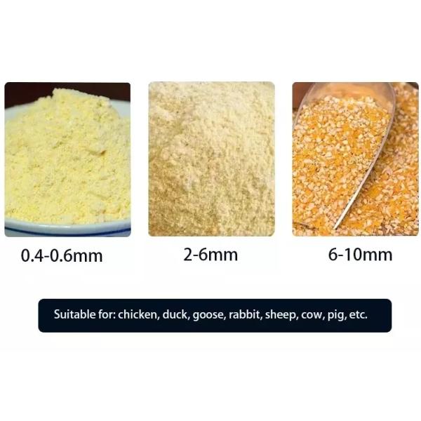 Точильщик 400kg/h 12hp мозоли фермы машины молотковой дробилки двигателя дизеля 5.5Kw