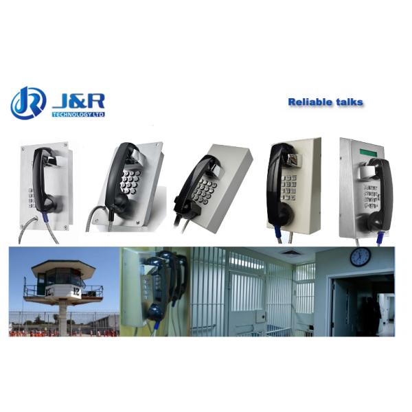 Серый устойчивый к коррозии вандальный телефон с ABS-материалом