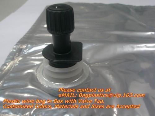 PVC Ice Bag, Wine Beer Gift Bags, Wine Bag, Drink Ice Bags, Portable Wine Bags Gel Ice Pack PVC Wine Cooler Bag With Han