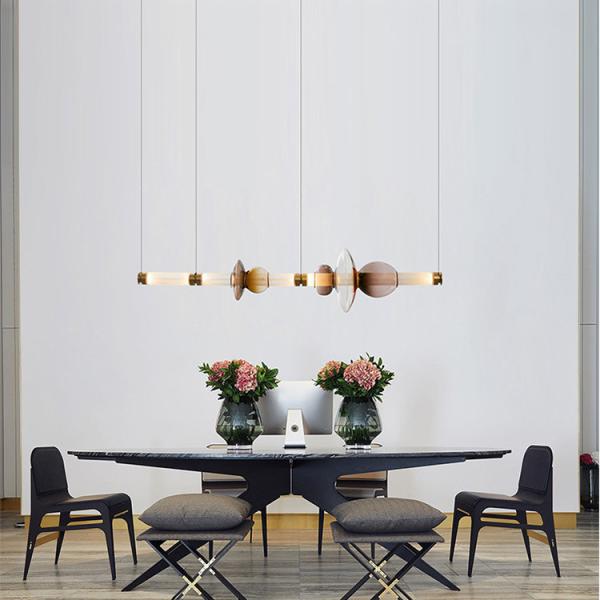 Modern Hotel Villa Lobby LED Pendant Lamp bedroom Chandelier Crystal Luxury Chandelier Hanging