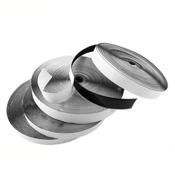 Garment Accessories 25MM Black and White Hook and Loop Adhesive Magic Tape for Paper