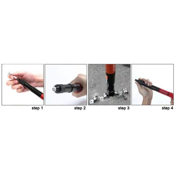 Mini Ceiling Nail Gun for Concrete and Steel Customized Support OEM 330mm 13