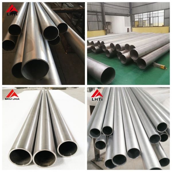 Gr2 Titanium Tube 38mm Thk 1.2mm Length 6000mm For Heat Exchanger Equipment