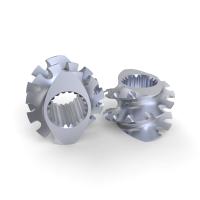 316L SEM Elementos de tornillo de doble tornillo para la producción de caucho plástico