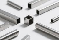 Polished Stainless Steel Square Tube Pipe 0.1mm-50mm Customized